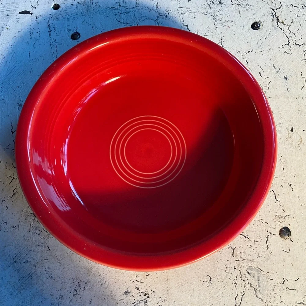 1 Fiesta Ware Scarlet 18 oz Cereal Bowl